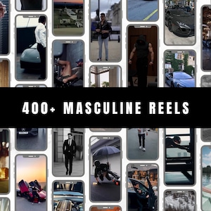 400+ Faceless Men Reels| Faceless Dark Aesthetic| Dark Aesthetic Faceless Video For Men| MRR| PLR Included