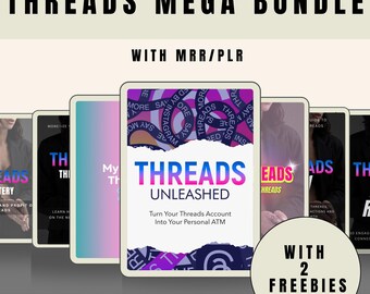 Threads Marketing eBook Bundle | MRR, Reels Bonus (Digital Download)