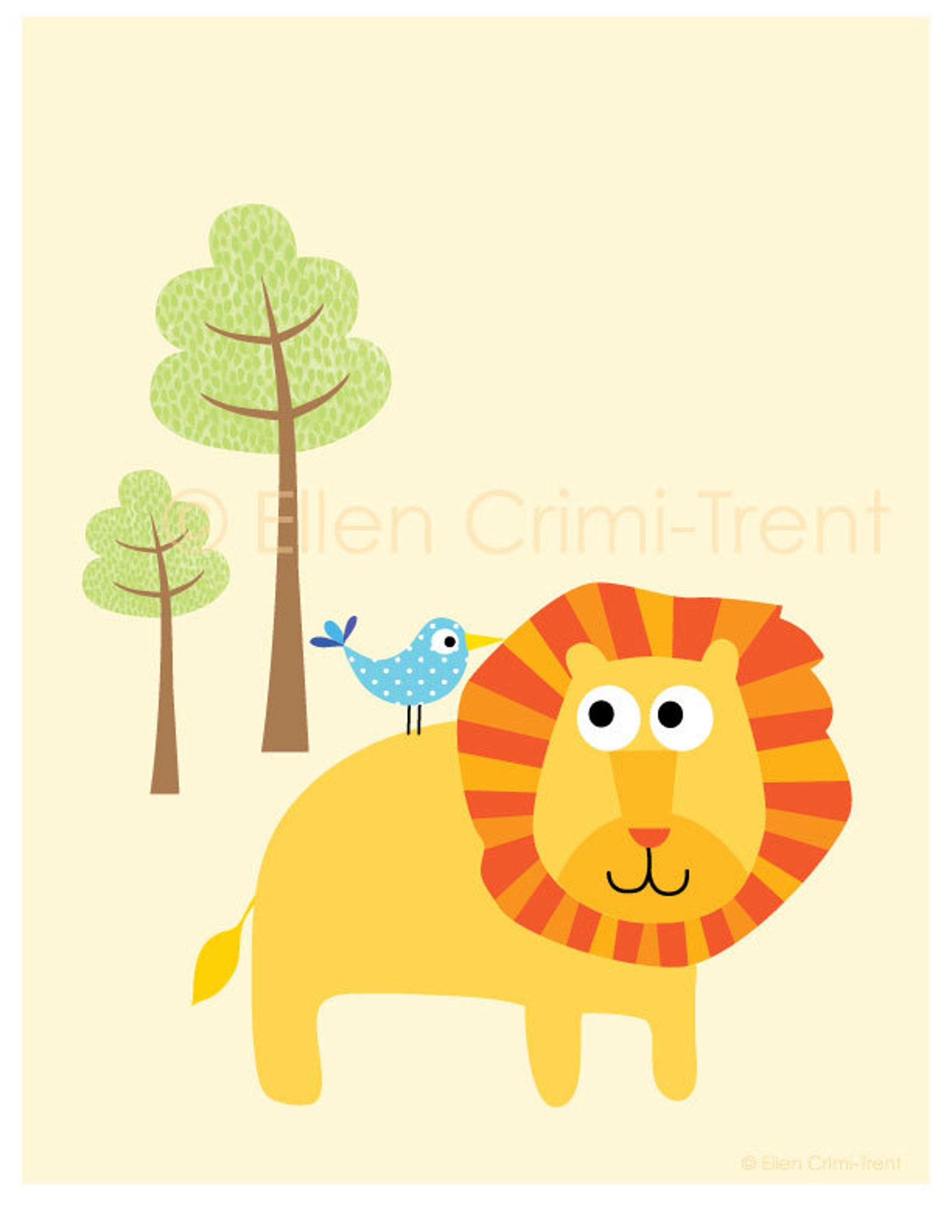 Kids Wall Artzoo Animal Print Setnursery Decor Etsy