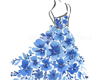 【希少】Ameri WATERCOLOR PAINT FLORAL DRESS A Vintage Watercolor Floral Dress Perfect for Spring + 57