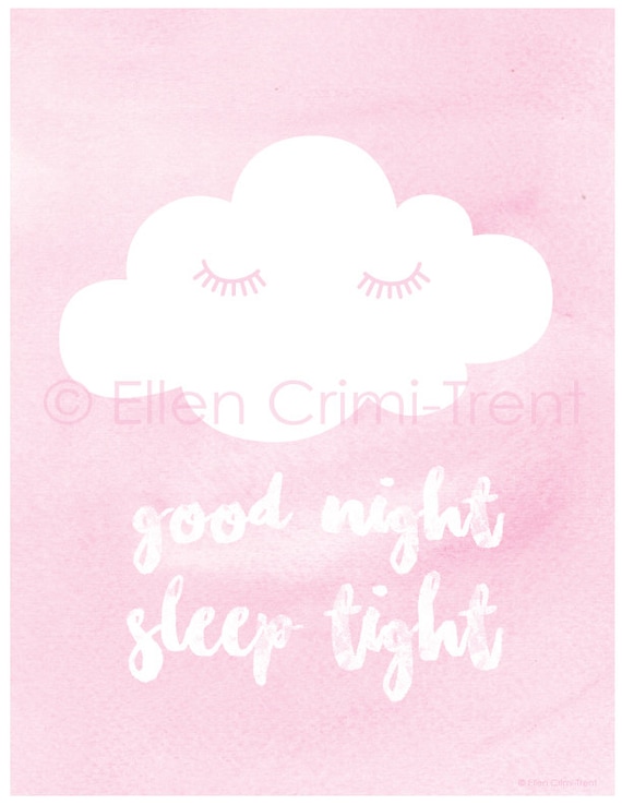 Arte De La Pared De La Acuarela De Color De Rosa Buenas Etsy