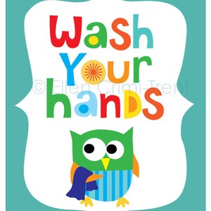 Kids Wall Art- Boys Bathroom Prints-print Set - Etsy