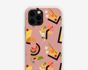 Cocktail Eco Phone Case - Rose Pink