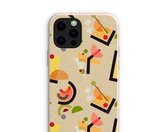 Cocktail Eco Phone Case - Natural