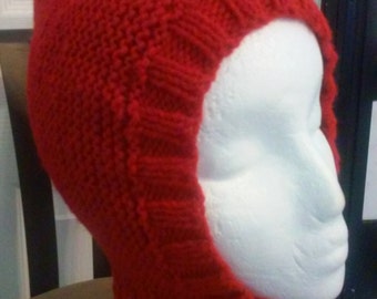 Hand Knitted Child Gnome Hat, fits age 12 months to 18 months