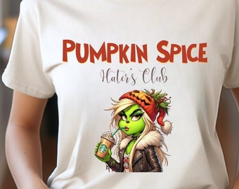 Camiseta del Club de los que odian el Pumpkin Spice