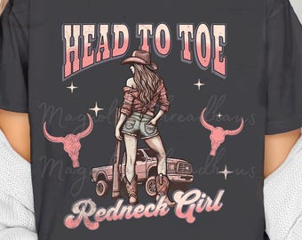 Camiseta de chica campesina / Camiseta de colores atrevidos y cómodos