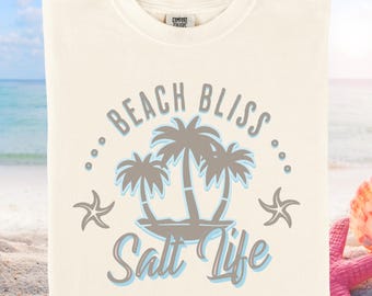 Comfort Colors Beach Bliss T-Shirt | Salt Life Tropical Tee
