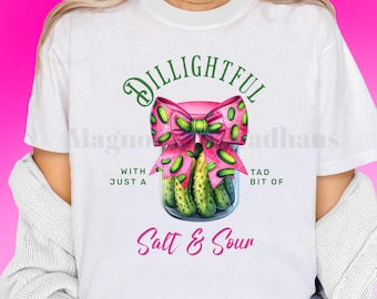 Dillightful Pickle PNG – Sassy Girl Design (Digital Download)