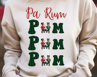 Niño tamborilero navideño PNG, cuadros búfalo (descarga digital)