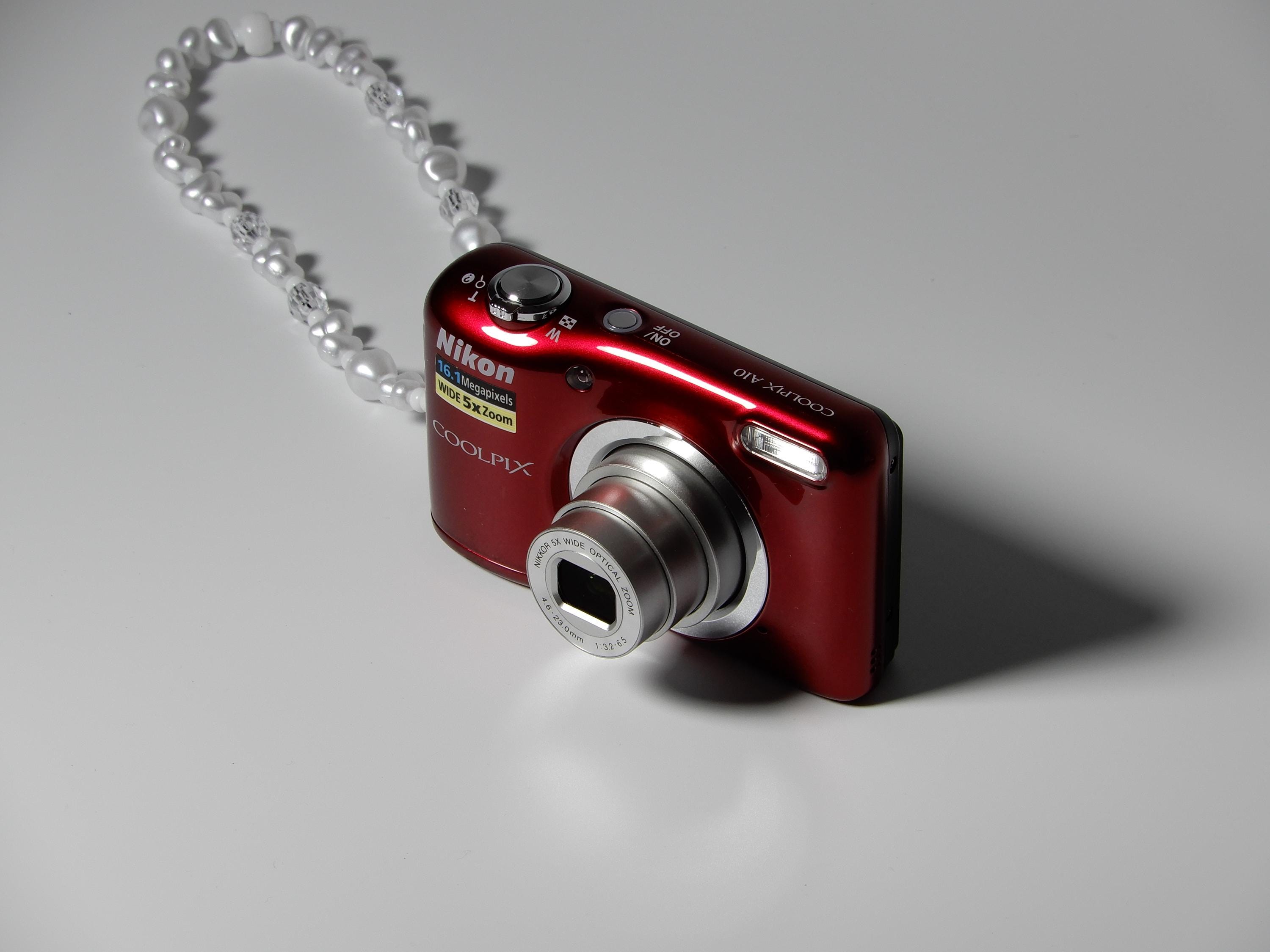 レッド Nikon Coolpix L31 Y2K デジタルカメラ 16.1MP パールチャーム