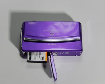 Purple Fujifilm Finepix Z90 Touchscreen Y2K Digital Camera W