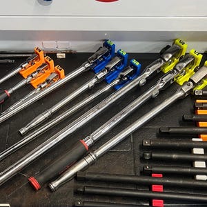 New V2- Magnetic Ratchet Holder – Customizable Storage for Toolbox & Workbench | Organize Your Ratchets Your Way! Made in the USA