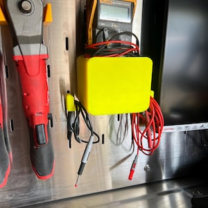 Fluke Meter Hutch Mount | Toolbox DVOM Holder Accessory image 1