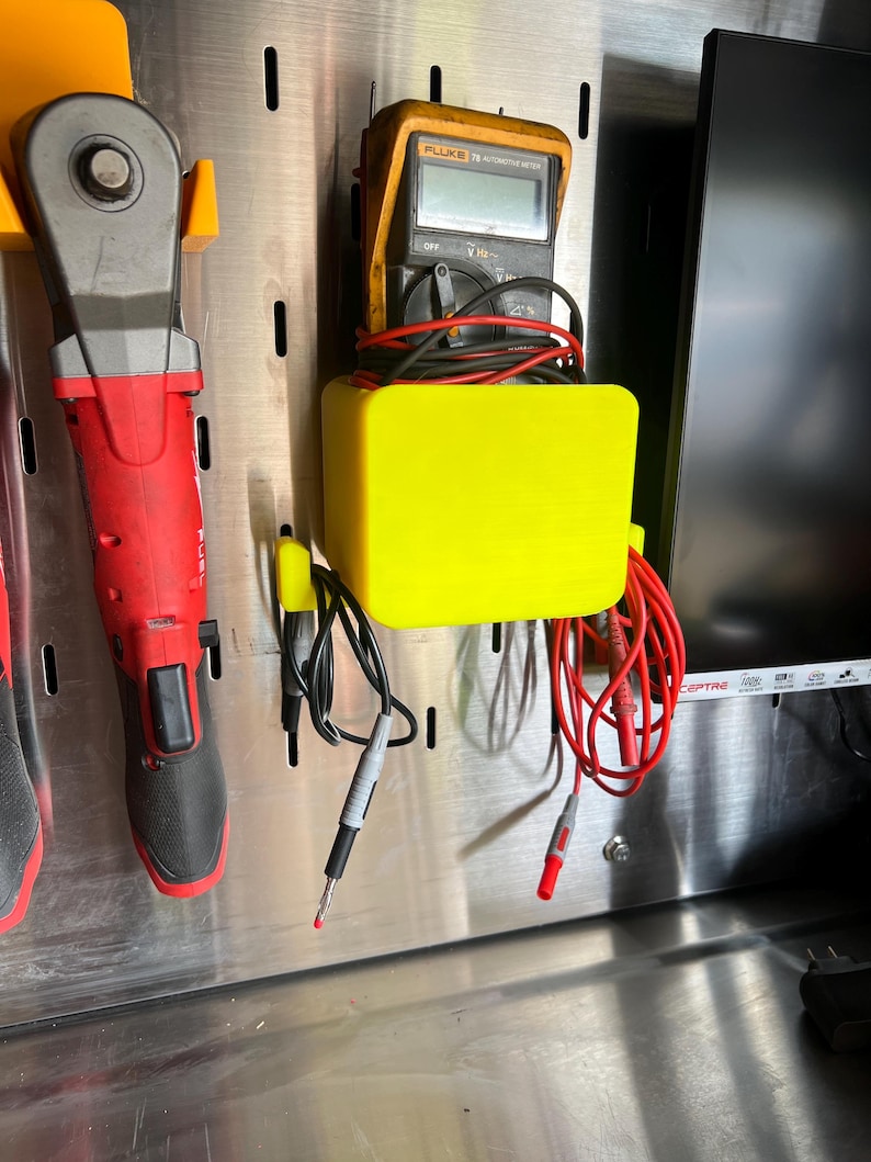 Fluke Meter Hutch Mount | Toolbox DVOM Holder Accessory image 1