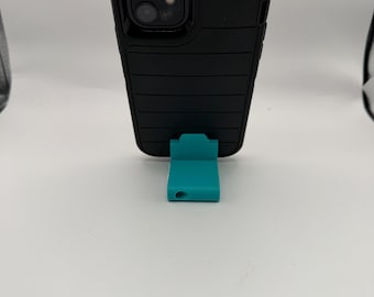 Phone Holder  For Toolboxes, Workbenches, Table, desk, workstation, out to dinner, on the go.