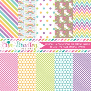Rollschuh-Party Kommerzielle Nutzung Digital Paper Pack