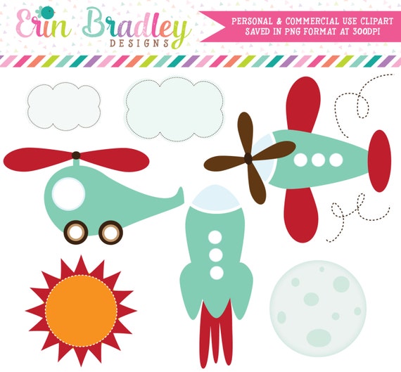 Transportation Clipart Clip Art Personal & Commercial Use Helicopter ...