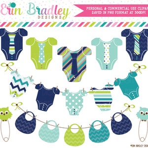 Imágenes prediseñadas de bebé niño para uso comercial, camisetas de bebé, banderines, baberos y pinzas para la ropa, conjunto de gráficos de descarga instantánea