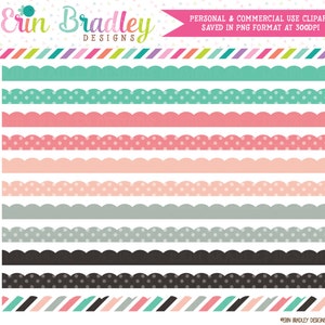 Spring Fever Clipart Borders Commercial Use Clip Art Instant Download