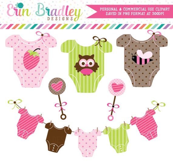 Baby Tees Clipart Clip Art Personal /& Commercial Use