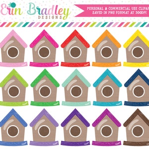 Images clipart maison d'oiseau usage personnel et commercial extérieur ou jardin clipart