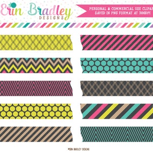 Digital Washi Tape Clipart Black Pink Graphic by Sweet Shop Design ·  Creative Fabrica