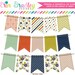 see more listings in the Bunting Clipart section