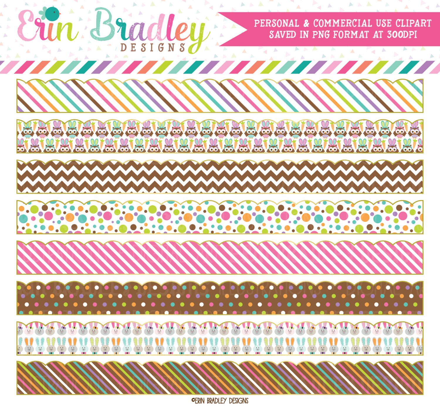 Red Polka Dot Border Clip Art