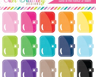 Planner Clipart Graphics Personal & Commercial Use Planner or Notebook Clip Art Instant Download