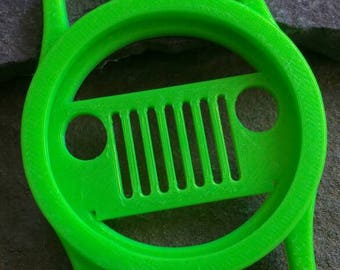 PLA lens cap holder, lens cap saver, camera lens cap holder, biodegradable lens cap holder, Jeep grill lens case holder