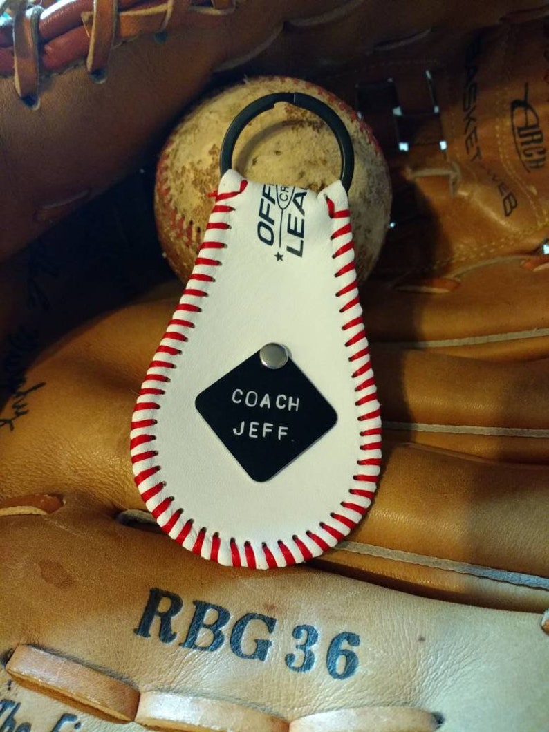 Baseball keychain personalized baseball Keychain Class of Etsy