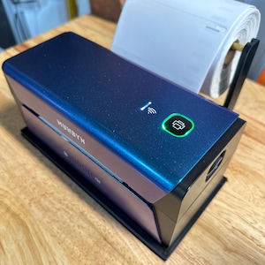 Label Printer Tray and Label Holder