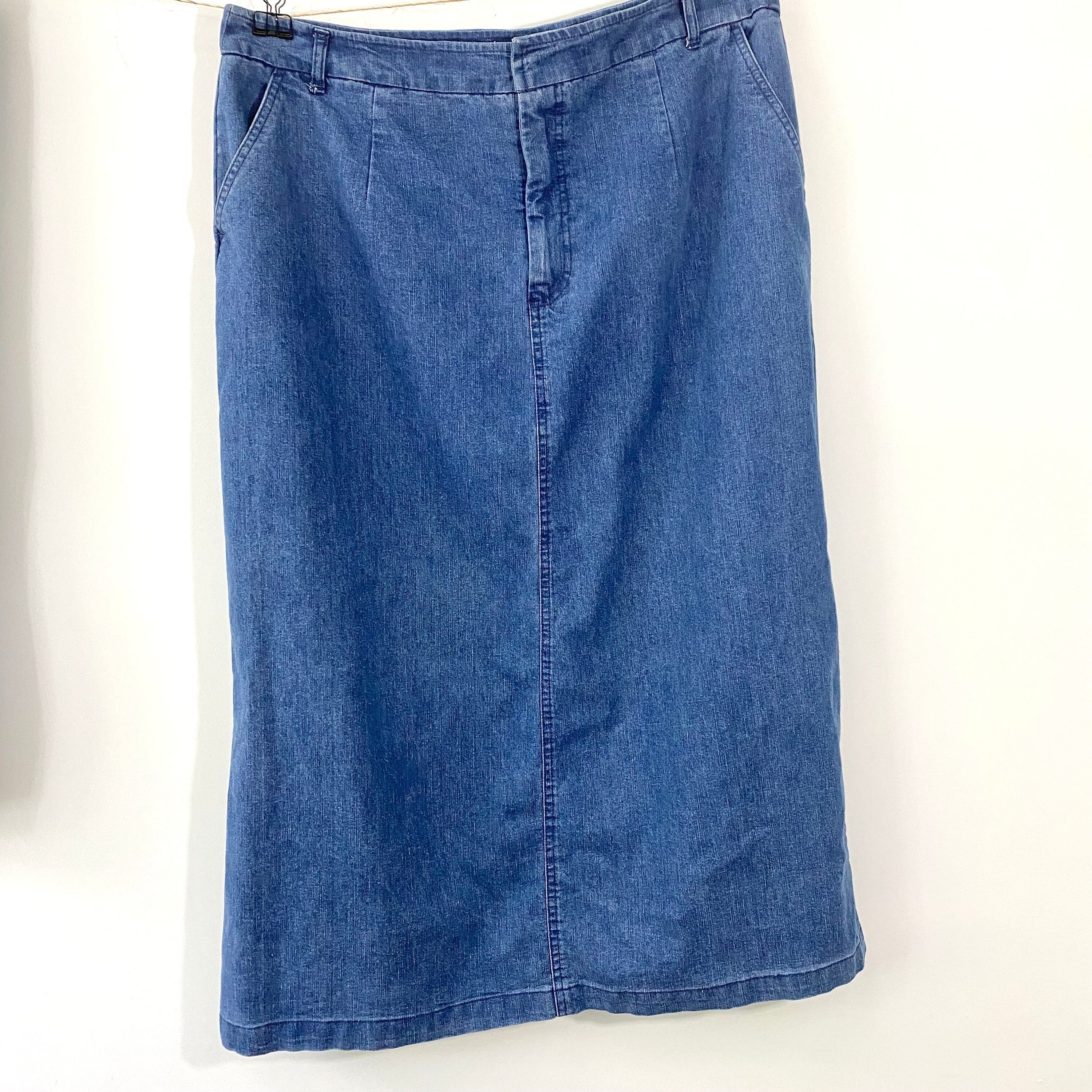 Amish Denim Skirt