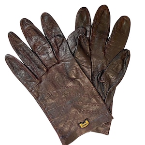 Aigner Leather Glove - Etsy