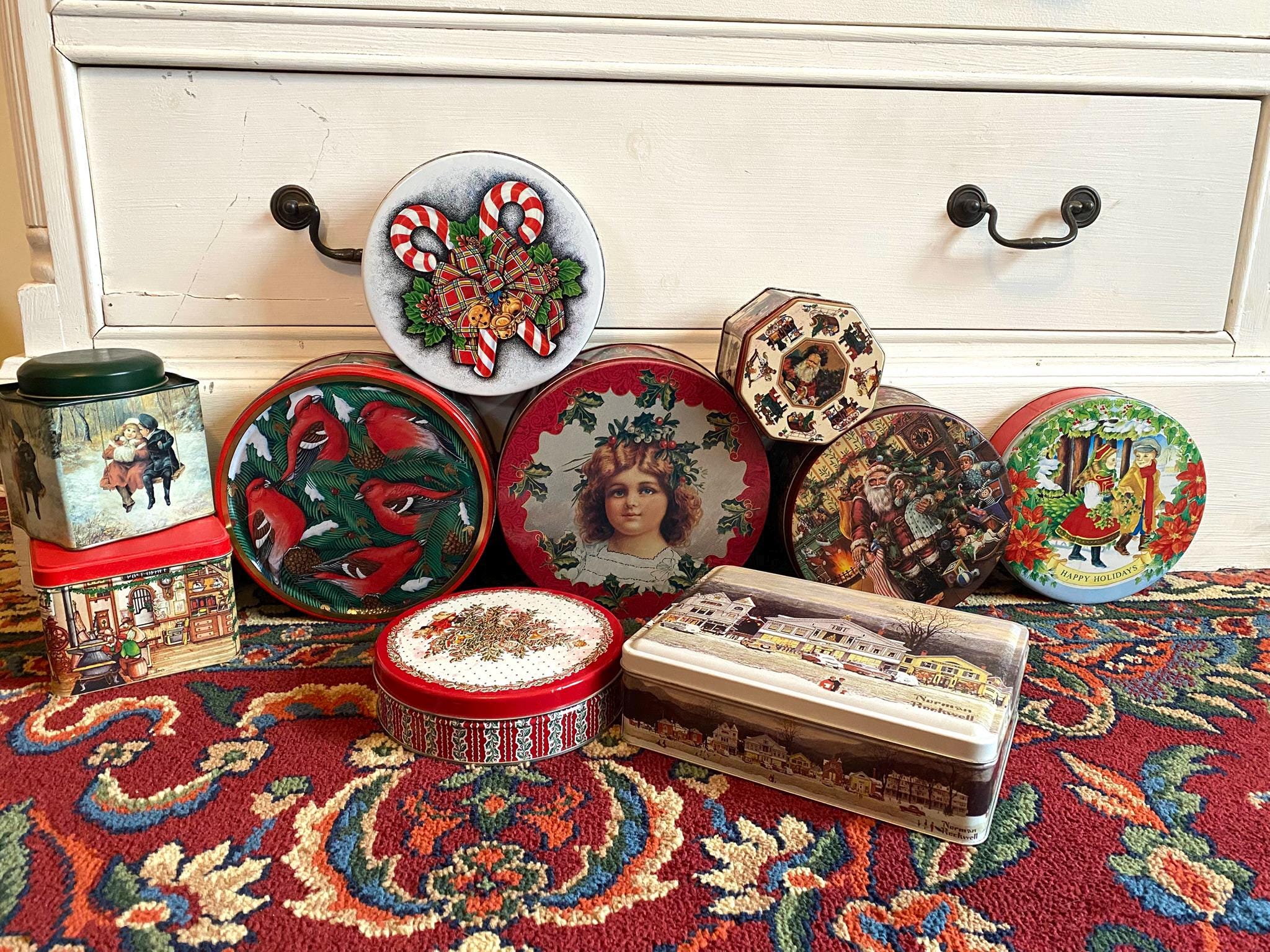 Vintage Candy Tin - Etsy
