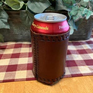 Lederdose Koozie