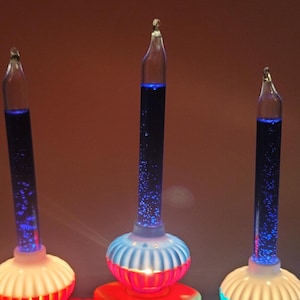 Oil Filled Bubble Light Tube - Blue Oil -  **Tube Only**