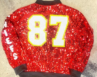 Sequin Chiefs Jacket ONE SIZE