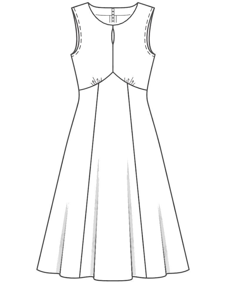 empire waist chiffon bridesmaid dress Empire-Waist Chiffon Prom Dress with Lace main image 0