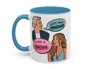 RHORI Alicia Loves a Cracka, Ceramic Mug, (11oz, 15oz) featuring Alicia Carmody & Andy Cohen