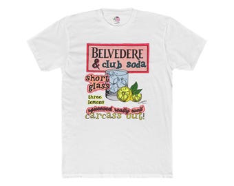 RHOBH Dorit's Drink Order, Unisex Cotton Crew Tee, Featuring Dorit Kemsley