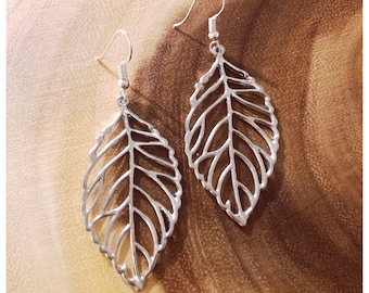 SILVER LEAF Earrings