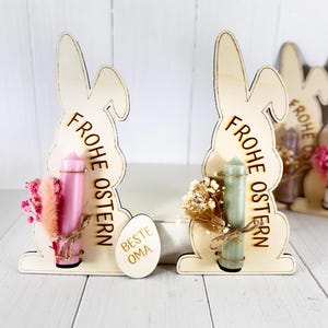 Regalo di Pasqua, candela personalizzata per realizzare i desideri, buono in provetta, regalo in denaro