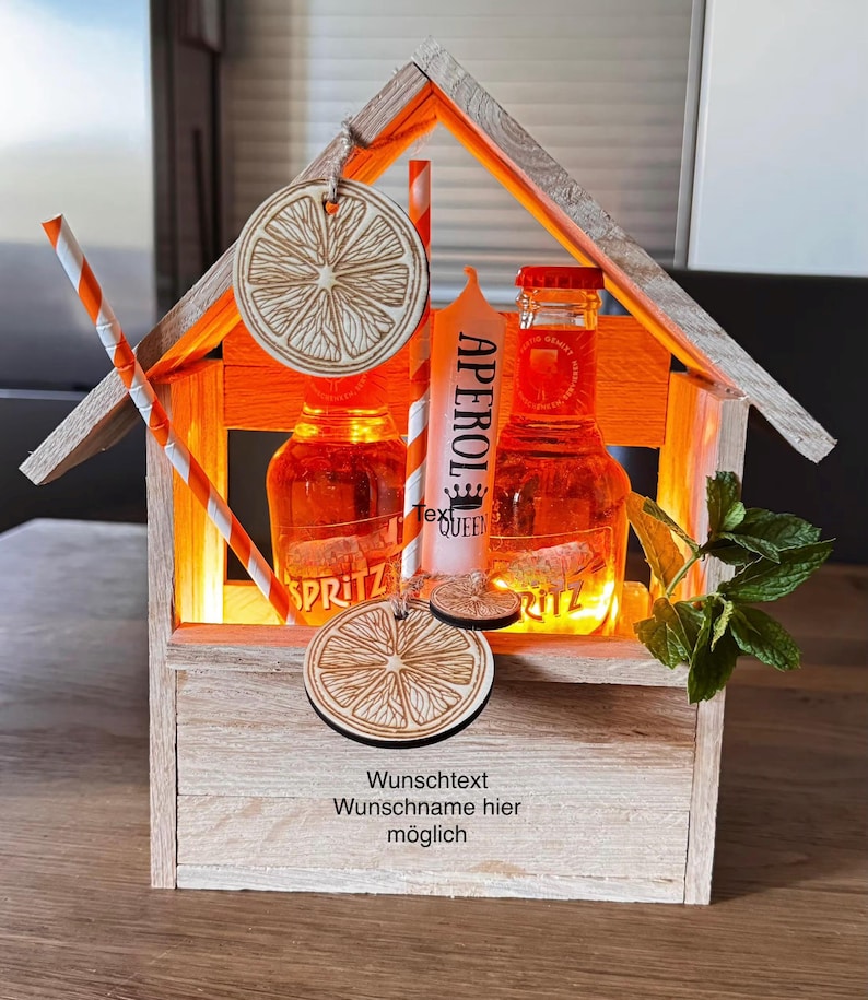 Spritz Sommer Vibes Kerzenset Geschenkset afbeelding 9