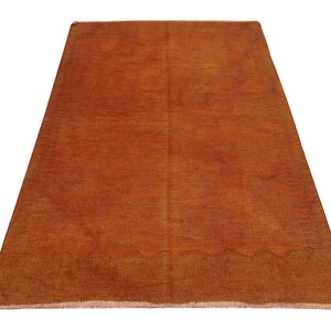 4x5 Vintage Rug, Antique Rug, 4x5 saloon Rug, Living Room Rug, boho Rug, Area Rug, Turkish Rug, Oriental Rug, Orange Rug, Kitchen Rug