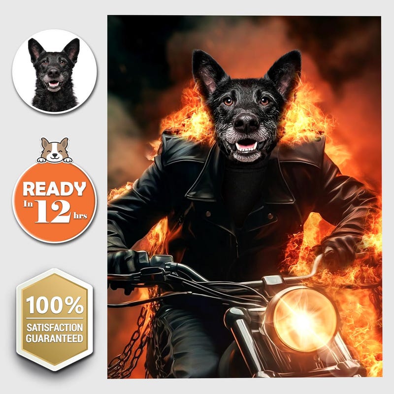 Ghost Rider Poster - Etsy