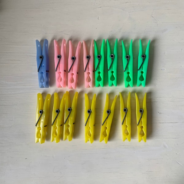 Vintage Clothespins Etsy