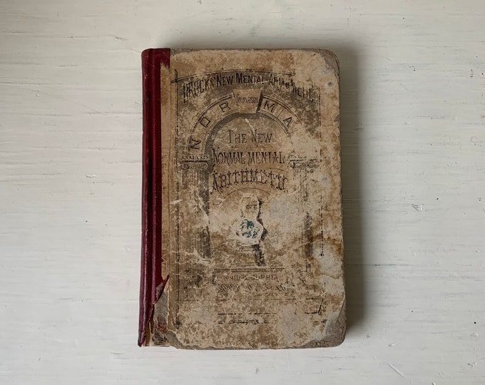 Antique Gothic Font Book - Arithmetic