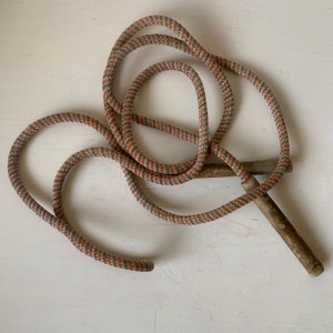 Vintage Jumprope Stripey Neutral Faded Pretty Colors Jumping Rope ...